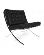 Ludwig Mies Van Der Rohe Barcelona Chair Replica - front angle