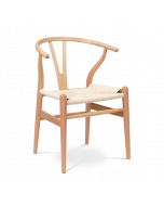 Wegner Wishbone Chair Replica - front angle