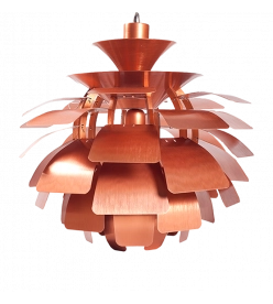 Artichoke Large Pendant Lamp - Copper