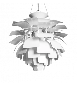 Artichoke Pedant Light - White