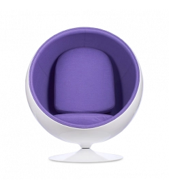 Eero Aarnio Ball Chair Replica - Dark Grey Cashmere Wool