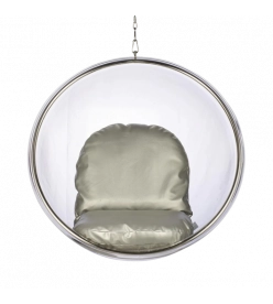 Aarnio Style Bubble Chair - Silver