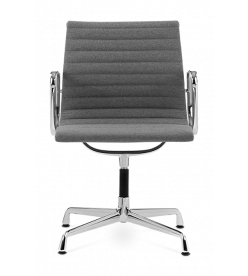 Eames Style EA108 Office Chair - Mid Grey Wool