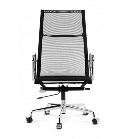 Eames Style EA119 Office Chair - Black Mesh