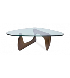 Noguchi Tribeca Coffee Table Replica in Walnut Wood - front