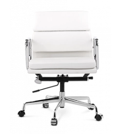 Eames EA217 Office Chair Replica - White Leather