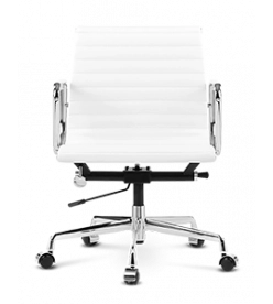 Eames EA117 Management Office Chair Replica in White Leather