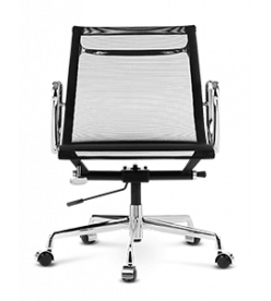 Eames Style EA117 Management Office Chair - Black Mesh