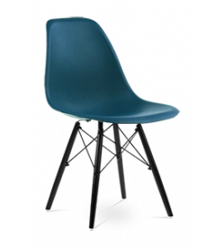 Eames DSW Chair Replica - Ocean & Black Legs 