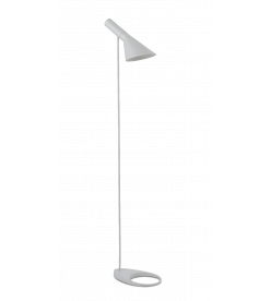 Jacobsen AJ Floor Lamp Replica - White angle