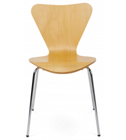 Jacobsen Series 7 Chair in Beech Plywood - front