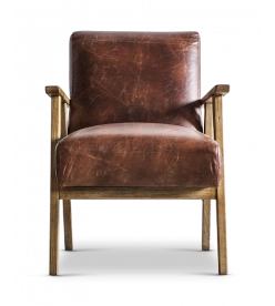 Nordhavn Armchair - Vintage Brown Leather