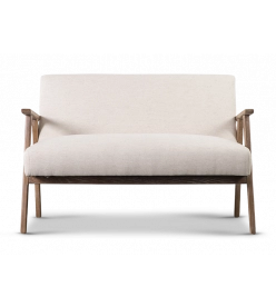 Nordhavn Sofa Two Seat - Natural Linen