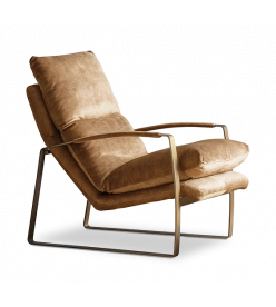 Orestad Lounge Chair - Ochre Fabric