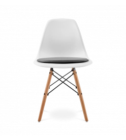 Eiffel Chair Seat Pad Cushion in Dark Grey - chair & cushion