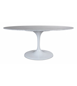 Saarinen 170cm Tulip Table - Carrara marble 