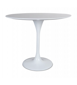 Saarinen 90cm Tulip Table - White