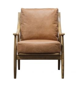 Sydhavn Armchair - Antique Brown Leather