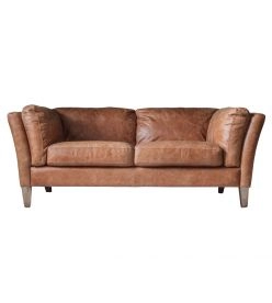 Valby Sofa Two Seat - Antique Brown Leather