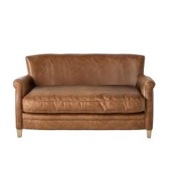 Vesterbro Sofa Two Seat - Antique Brown Leather
