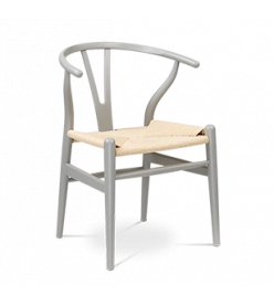 Wegner Wishbone Chair Replica - Grey Wood