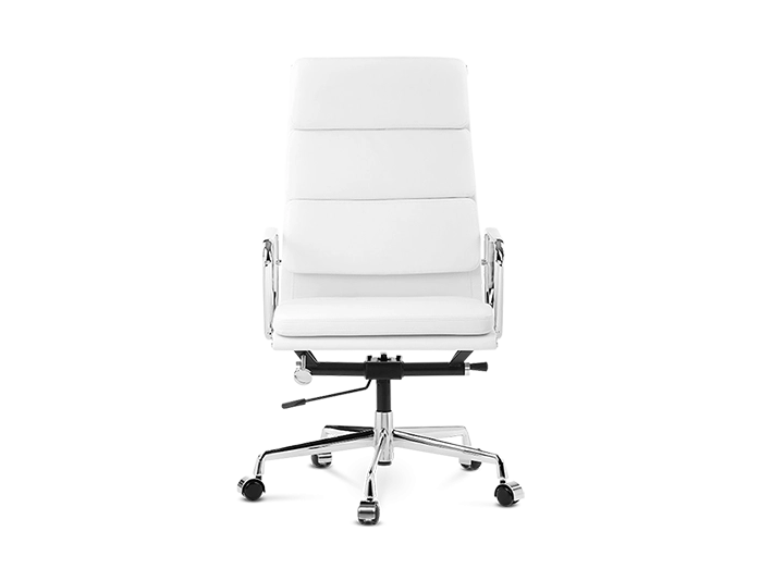 Eames Style EA219 Office Chair White Leather