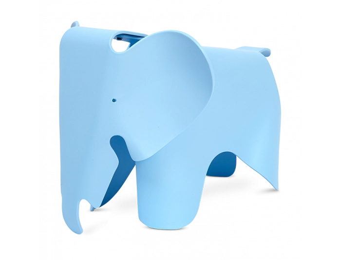 Eames Style Elephant - Blue