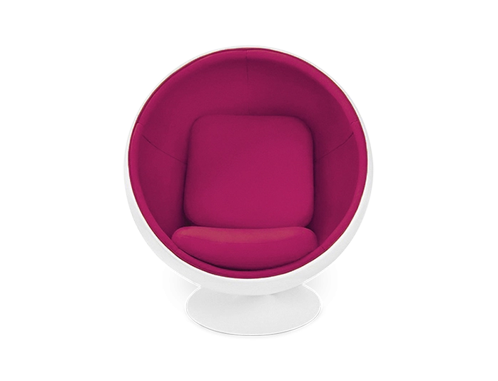 Pink discount ball chair