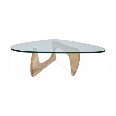 Noguchi Style Tribeca Coffee Table - Natural Wood