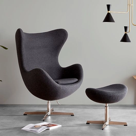 black-egg-chair